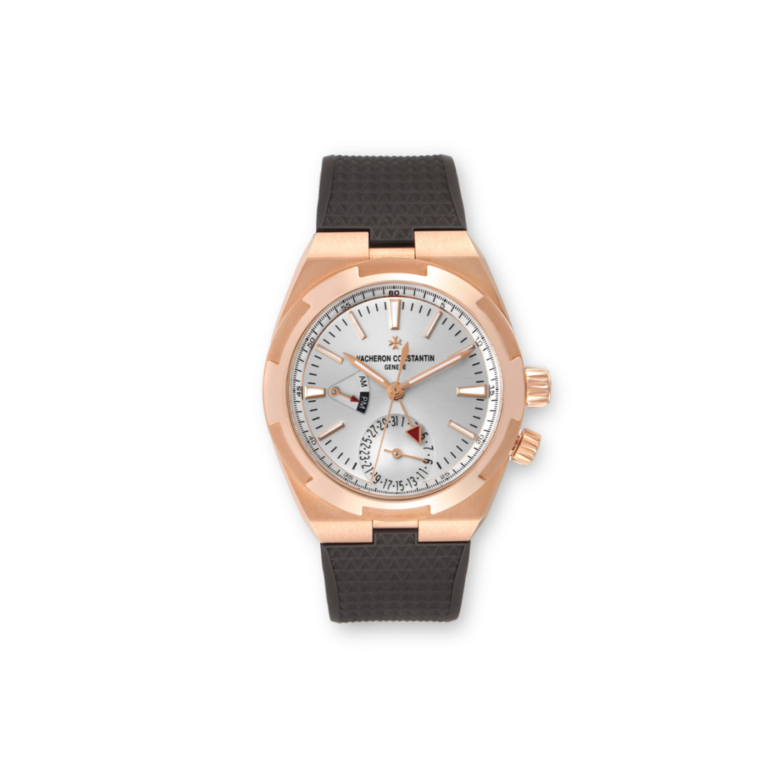 vacheron C0nstan1n overseas dual time pink gold 41mm 7900v000r-b336